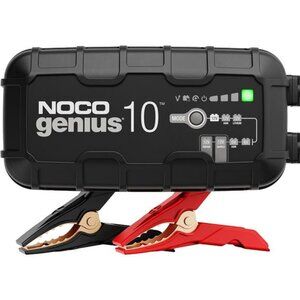 10A Smart Car Battery Charger, 6V and 12V Automotive Charger, Battery Maintainer